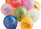 Ballonger med reklamtryck