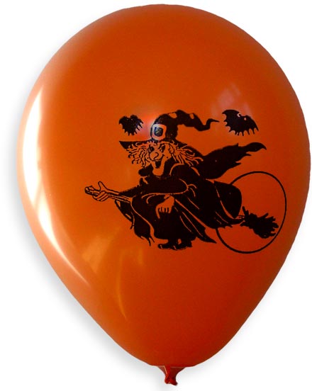 Ballonger med tryck - Häxa
