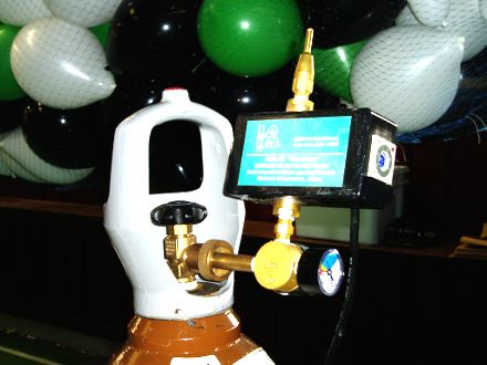 Ballonggasventil