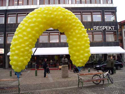 Ballongsläpp Restaurang Respekt